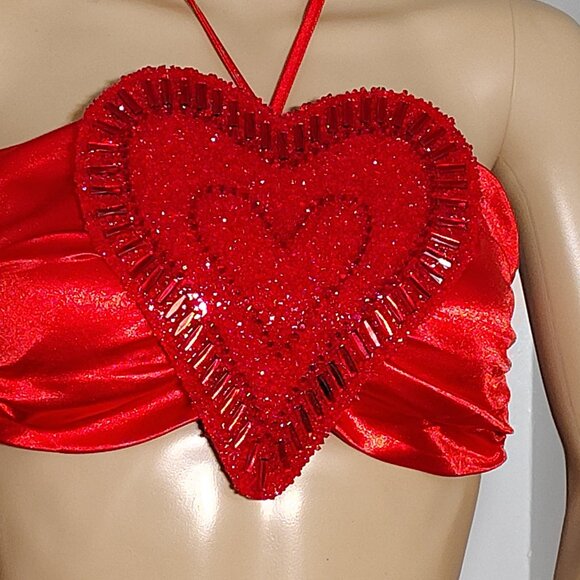 Elegant Red Outfit - 2 piece - Picture 9 of 11